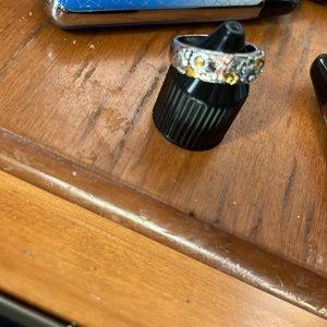 Sterling Silver Ring with Dragonfly size  8 & 9 NWOT